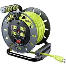 Cable Reels on sale Masterplug extension cord reel 50 ft. with wall mount