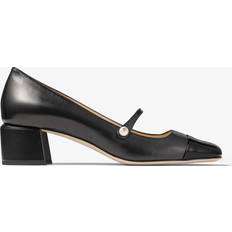 Jimmy Choo 42 ½ Højhælede sko Jimmy Choo Elisa Læderpumps - Sort