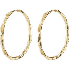 Pilgrim EDDY recycled organiske maxi hoops guldbelagt