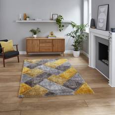 Carpets & Rugs Think Rugs Olympia 2239 Yellow