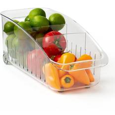 Fridges YouCopia RollOut Fridge Drawer 6 in BPA-Free Clear Rolling Refrigerato White
