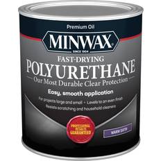 Minwax Minwax fast drying polyurethane wood finish, warm satin, 1