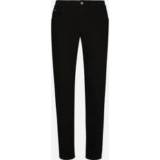 Dolce & Gabbana Housut & Shortsit Dolce & Gabbana Slim Fit Denim Jeans Black