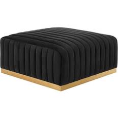 Foot Stools modway Conjure Gold Foot Stool