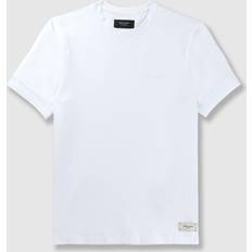 Android Homme Embroidered Chest Plain T-Shirt Trainers White AHTA231-12