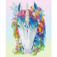 Multicolore Peintures Diamant Diamond Dotz Mystical Unicorn Painting Kit