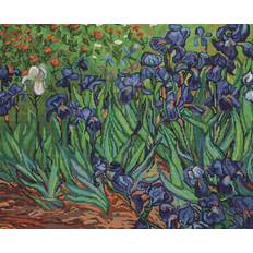 LUCAS Cross stitch kit irises van gog, b444