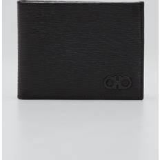 Ferragamo Men Gancini Wallet - Black