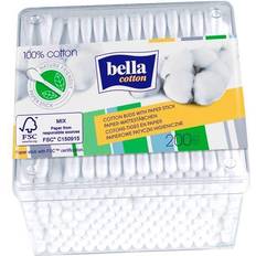 Wattestäbchen Bella cotton Wattestäbchen in der Papierschaft Box, 200
