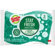 Green Cleaning Sponges Scotch-Brite Scrub Dots Heavy Duty Scrub Sponge