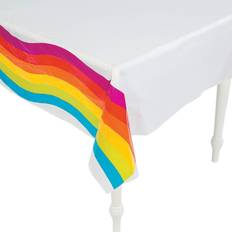 Birthdays Table Cloths Fun Express Rainbow Party Printed Tablecover Party Supplies 1 Piece