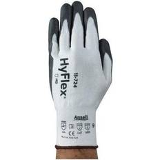 White Disposable Gloves Ansell Hyflex 11-724 WhiteGrey Gloves Pair NWT4452-L