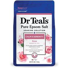 Dr Teal's Pure Epsom Salt Soak, Calm & Serenity with Rose Essential Oil Protein