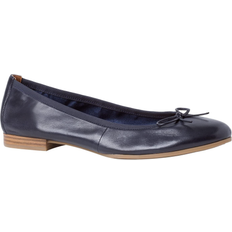 Tamaris Mujer Bailarinas Tamaris Leather Ballet Pumps - Navy