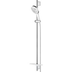 Getti Corpo Set doccia con asta e doccette Grohe Rainshower Smartactive 130 (26578000) Cromo