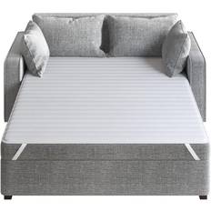 Madison Park Essentials Frisco Mattress Cover White (182.9x152.4cm)