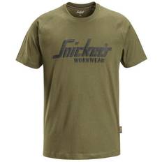 Snickers Kläder Snickers Logo T-shirt - Khaki green