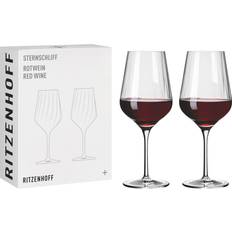 Ritzenhoff Wijnglazen Ritzenhoff Sternschliff Roodwijnglas Set of 2