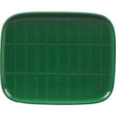 Lautaset Marimekko Tiiliskivi Lautanen 15x12 cm Tummanvihreä