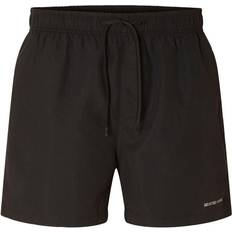 Selected Bademode Selected Klassiske Badeshorts Sort