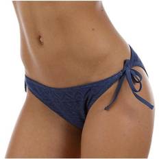 Donna Fondi bikini Wyte Daisy Crochet Tie Tanga Blue Female Azul