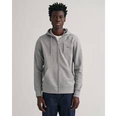 Gant mens regular fit shield logo full zip hoodie