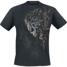 Spiral Diesel Punk T-shirt Herr svart
