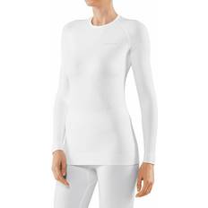 Femme - Uni Couches de base Falke T-shirt À Manches Longues Femme - Blanc