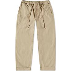Cropped Bukser - Beige