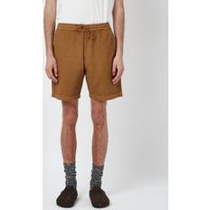 Bronze - Women Trousers & Shorts Universal Works Brown Beach Shorts BRONZE