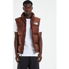 Hombre - Natural Chalecos The North Face 1996 Retro Nuptse Vest Dark Oak