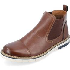 Vance Co. Men Shoes Vance Co. Waylon Men's Pull-On Chelsea Boots, 10.5, Brown