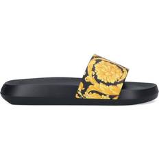 Versace Zapatillas y Sandalias Versace Baroque Pool Slide Men's - Black/Anthracite