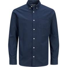 Katoen - Vrouw Overhemden Jack & Jones Overhemd Blauw