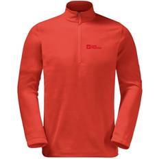 Jack Wolfskin Men Jumpers Jack Wolfskin Taunus Pullover Strong - Red