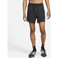 Nike Men's Dri-FIT Stride 2-in-1 7" Running Shorts Black/Black/Black 2XLT