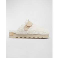 Blanco - Mujer Zapatillas Sorel VIIBE Cozy Clogs - Cream