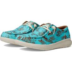 Turquoise - Women Riding Shoes Ariat Women's Hilo Western Aloha Casual Shoe