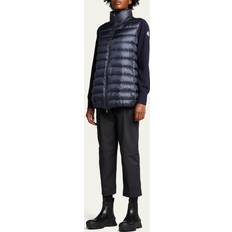 Moncler Einfarbig Oberteile Moncler Daunenjacket - Dunkelblau