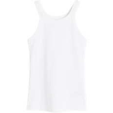 H&M Ribbed Tank Top - White