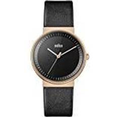 Braun Watches Braun Analog Quarz mit Leder Armband BN0031RGBKL