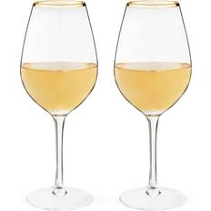Twine Gilded Stemmed Set Wine Glass