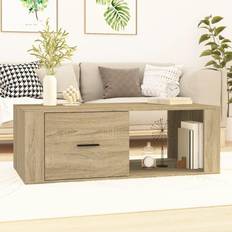 Möbler vidaXL sonoma-ek 100x50,5x35 konstruerat Soffbord