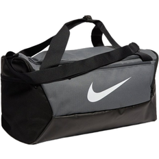 Grey Duffle Bags & Sport Bags Nike Brasilia S - Flint Grey/Black/White