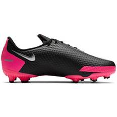 Nike Jr. Phantom GT Academy FG/MG - Black/Pink Blast/Metallic Silver