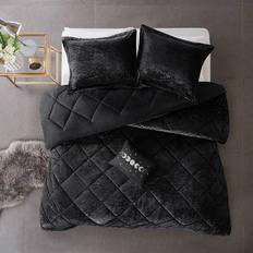 Black Duvet Covers Intelligent Design Isabel Duvet Cover Black (228.6x172.7)