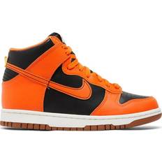 Nike Dunk High Halloween Pumpkin GS - Black/Yellow Strike/Summit White/Safety Orange