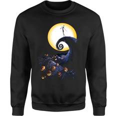 Disney The Nightmare Before Christmas Jack Skellington Pumpkin King Colour Black Sweatshirt