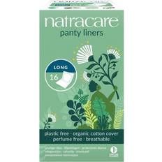 Menstruationsbeskyttelse Natracare Panty Liners Long 16-pak