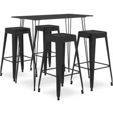 Garden & Outdoor Furniture vidaXL 5 Outdoor Bar Set